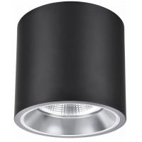 Світлодіодний настінно-стельові світильники NVC NLED9286HMT 50W 60° 3000K 5500Lm чорний 150*185мм