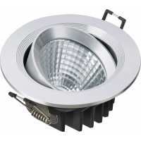 Світлодіодний світильник NVC NLED182D 12W 4000K 24 град. білий перламутр