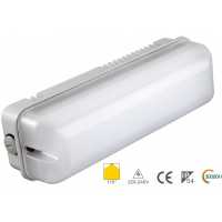 Рейковий настінний світильник світлодіодний IP54 NVC BULKHEAD 7W 3000K