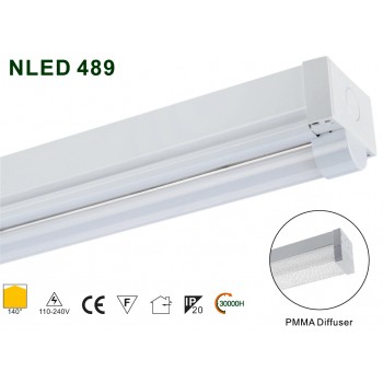 Рейковий світлодіодний світильник NLED489 23W 2700K