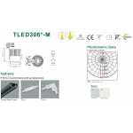 Трекові світильники NVC TLED306SA-M 35W 3000K 24g